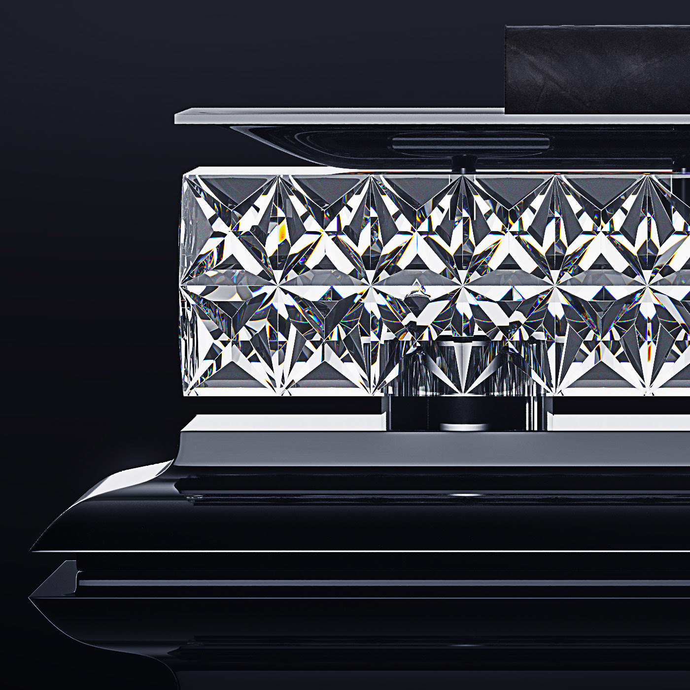 crystal，ashtray，Ashtray III，