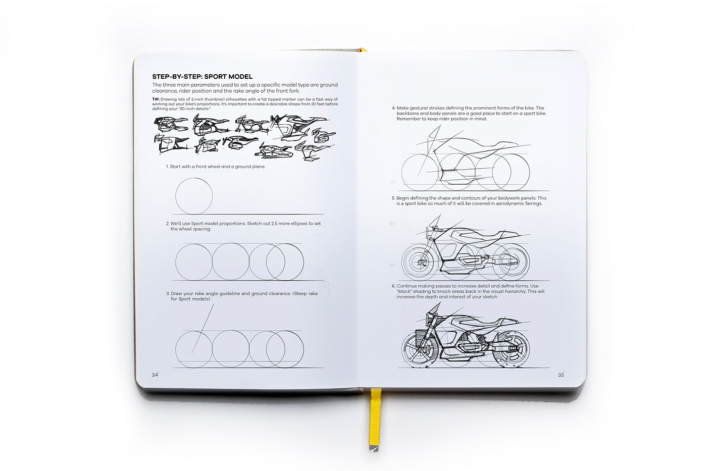 Motorcycle course，book，Reference books，curriculum，Draw motorcycle，DRAW MOTOS，