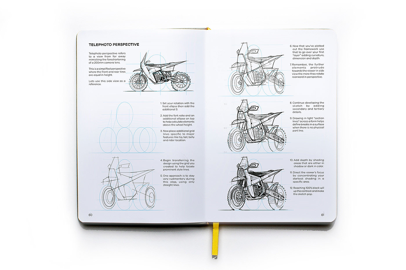 Motorcycle course，book，Reference books，curriculum，Draw motorcycle，DRAW MOTOS，