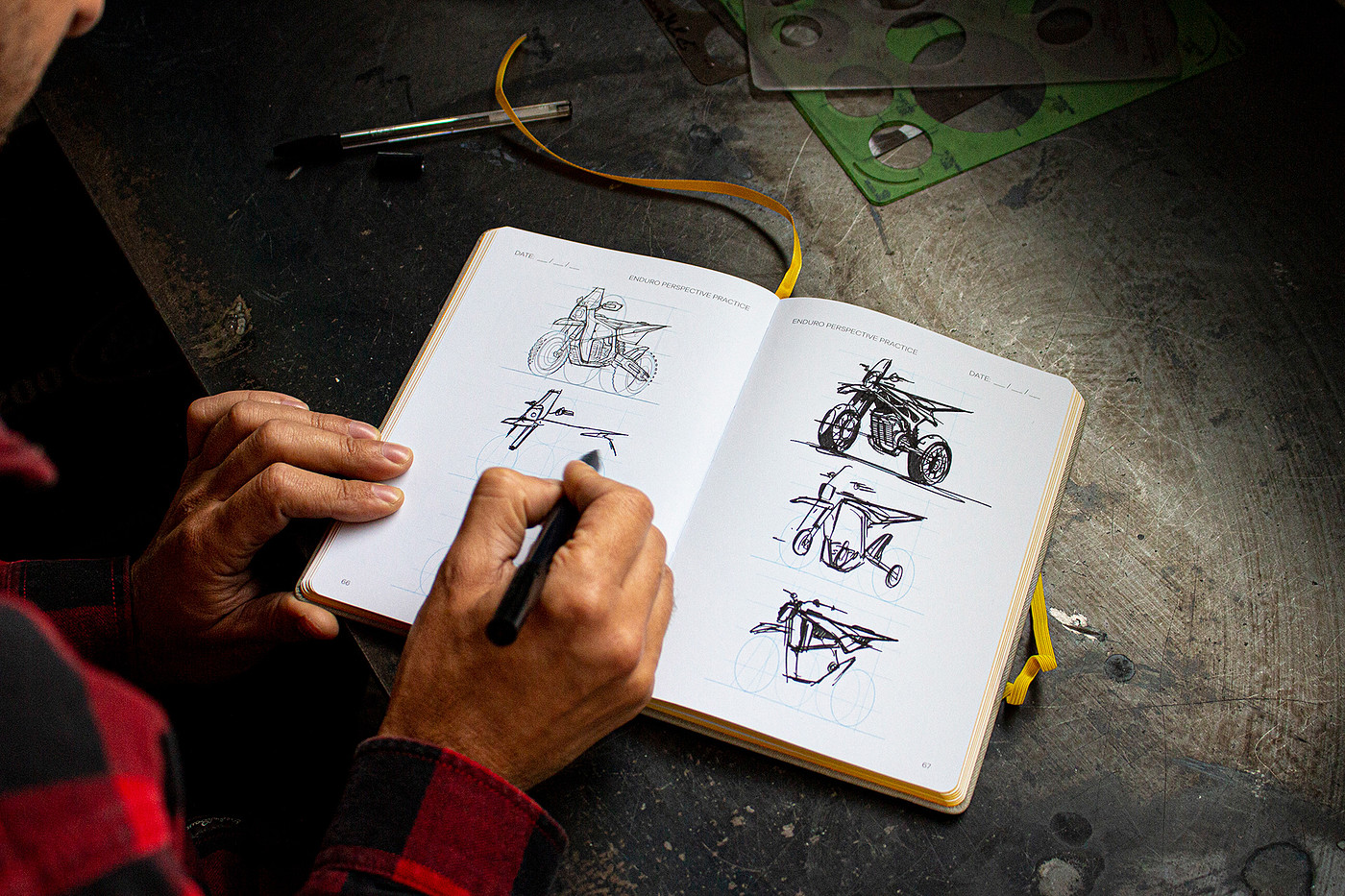 Motorcycle course，book，Reference books，curriculum，Draw motorcycle，DRAW MOTOS，