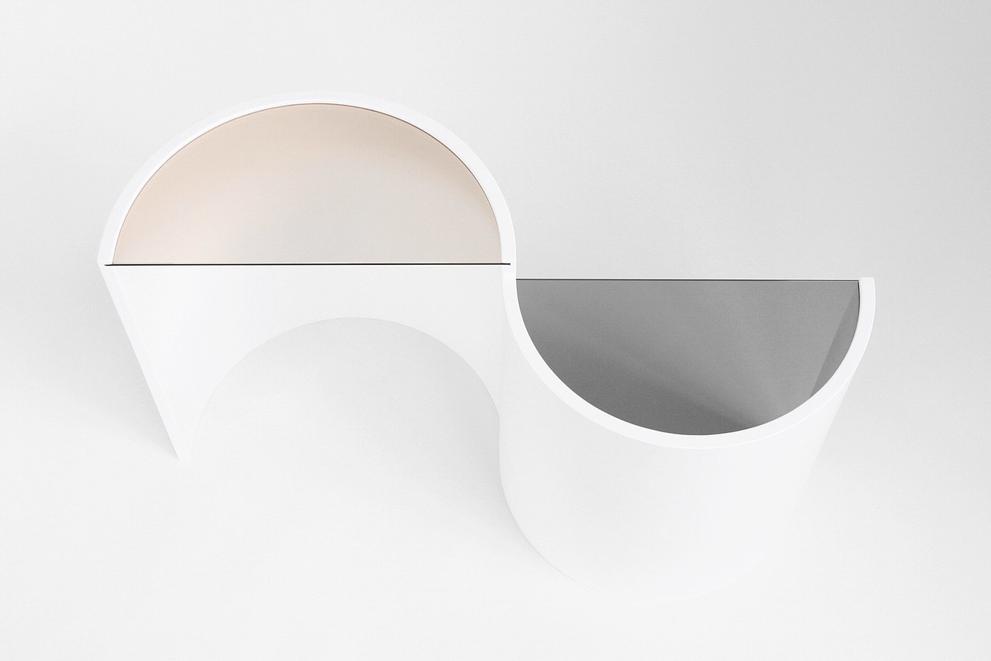 combination，Glass，Side table，nesting，