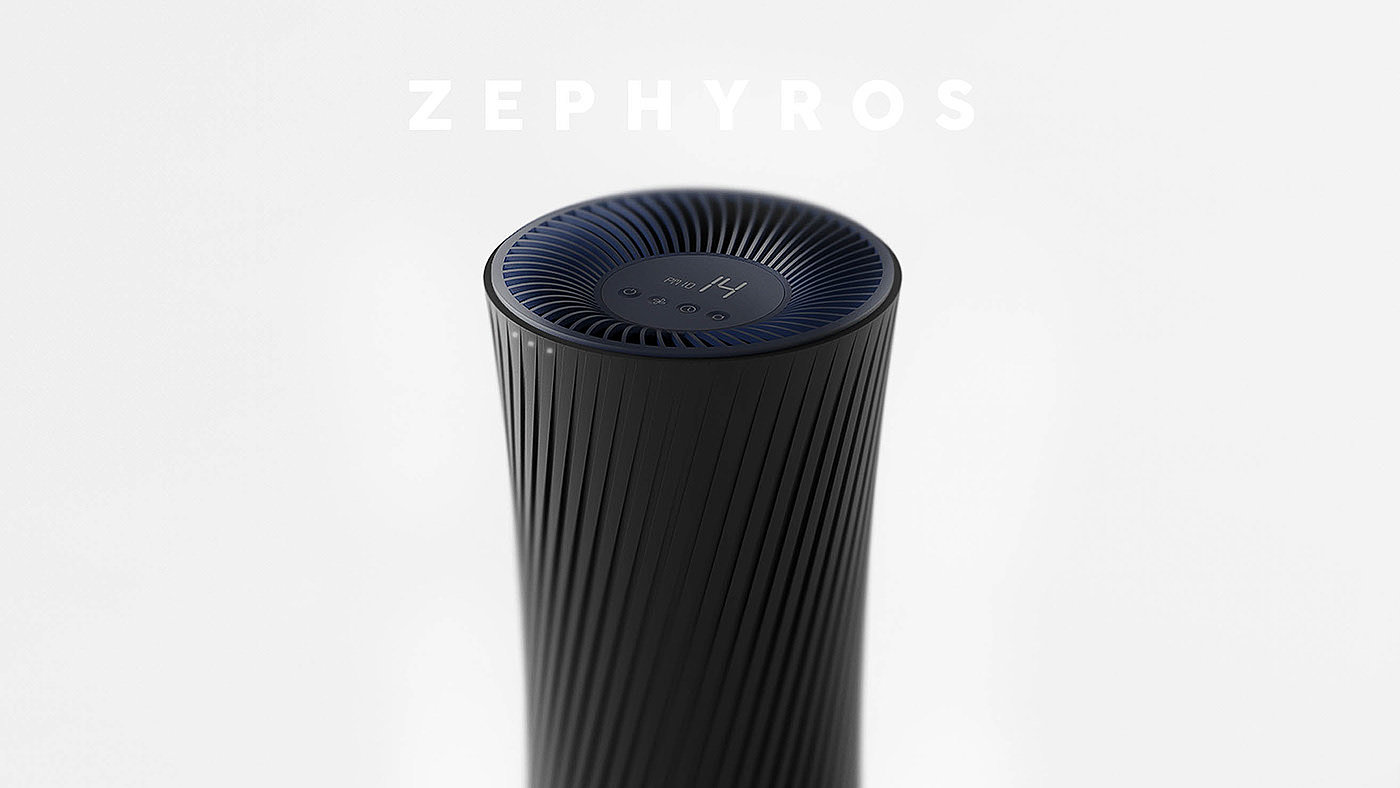ZEPHYROS，空气净化器，无线，简约，