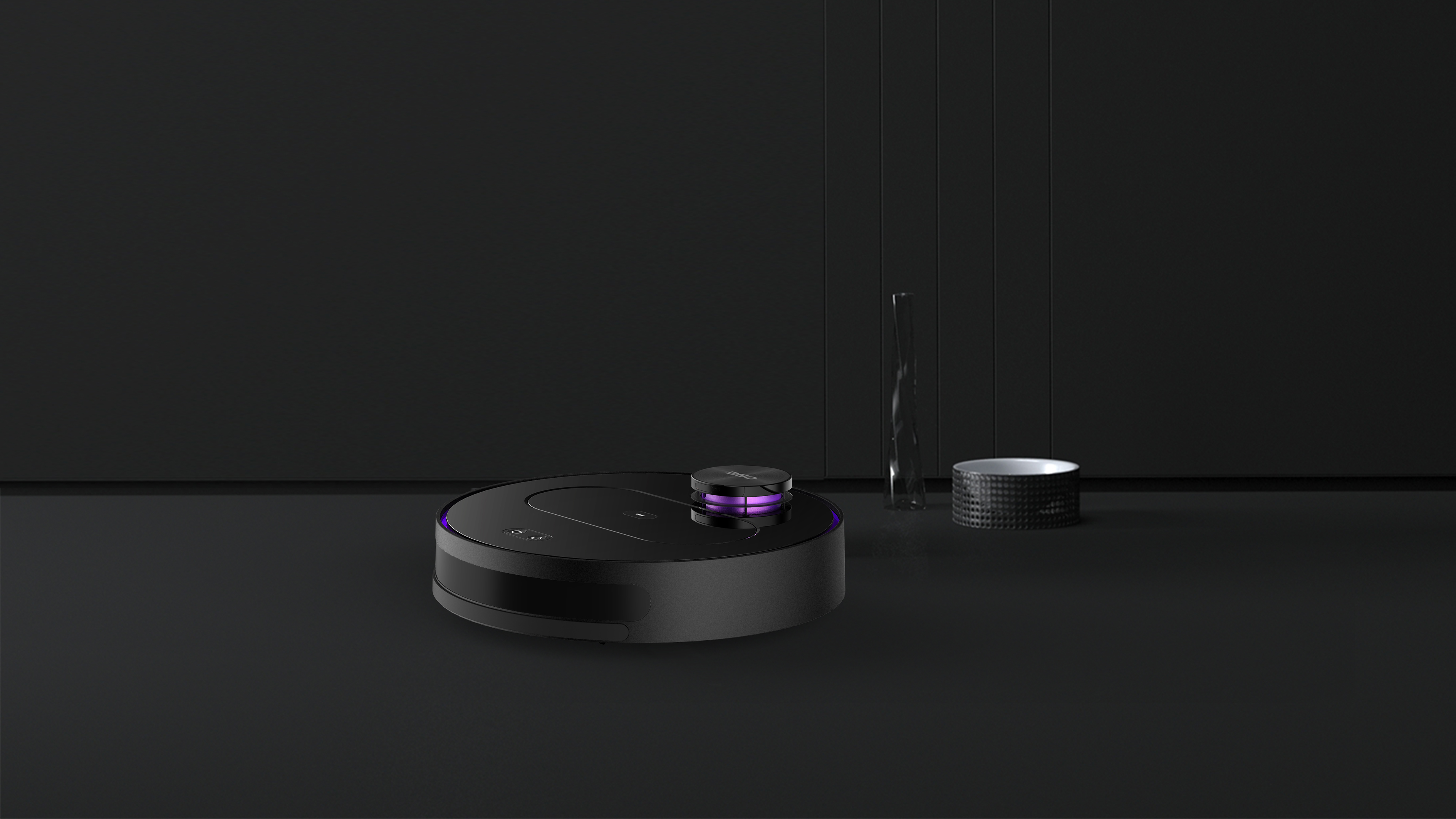 360 Qihoo Technology，Shenzhen Jiajian geometric Industrial Design Co., Ltd，360 smart home，sweeping machine，product design，industrial design，Good simple geometry，