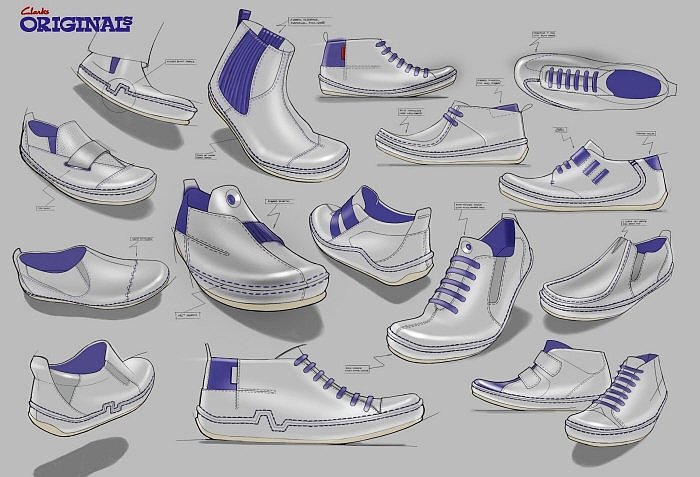 Hand drawn，marker pen，gym shoes，wear，