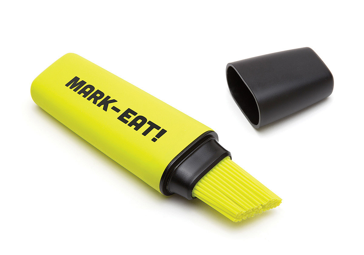 Barbecue brush，Kitchenware，yellow，gules，blue，