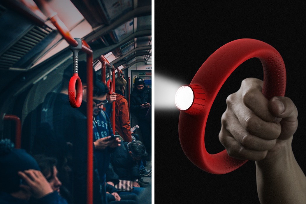 Auxiliary facilities of subway，Subway escape light，Life saving props，metro，train，