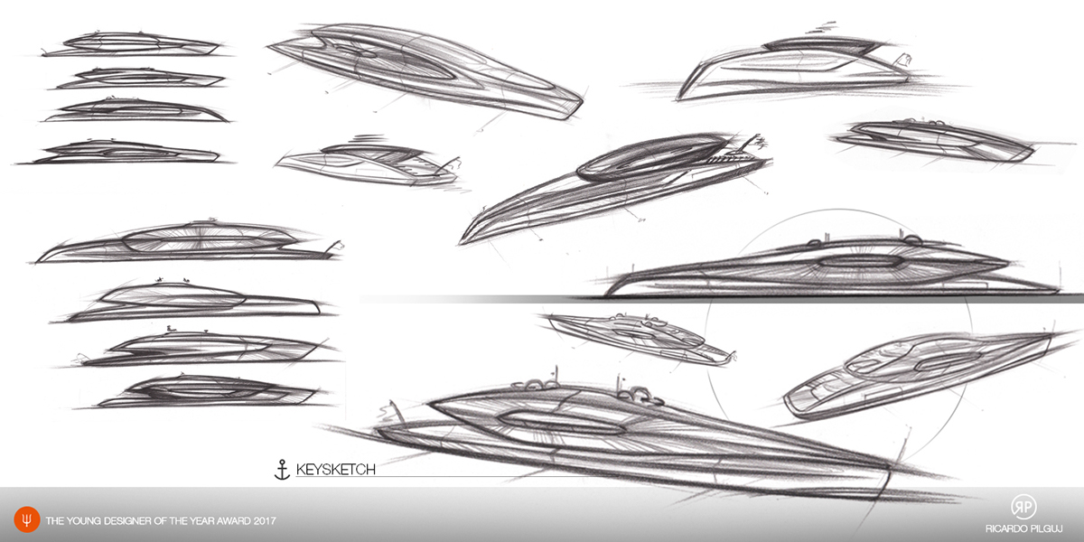 grace，Interior，curve，yacht，Super yacht rp80，