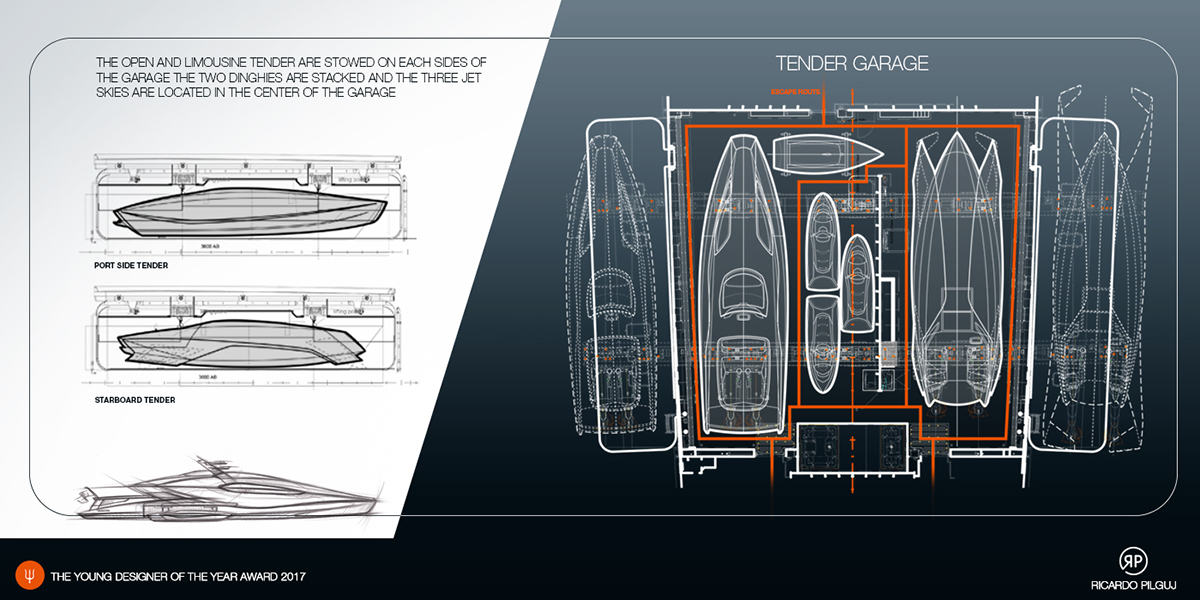 grace，Interior，curve，yacht，Super yacht rp80，