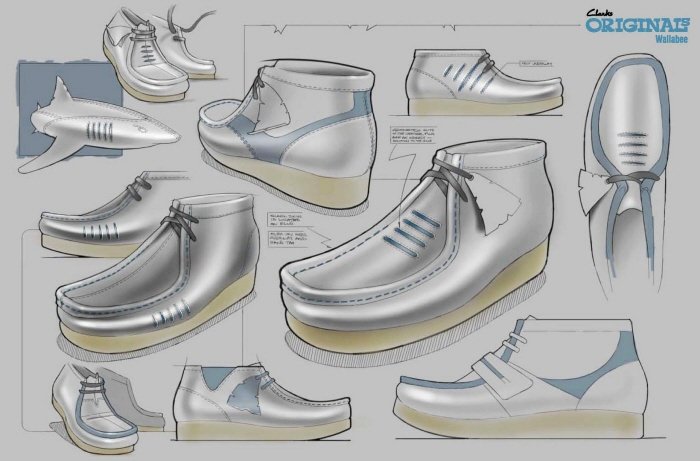 Hand drawn，marker pen，gym shoes，wear，