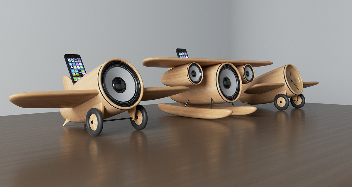 仿生设计,音响,airspeakers