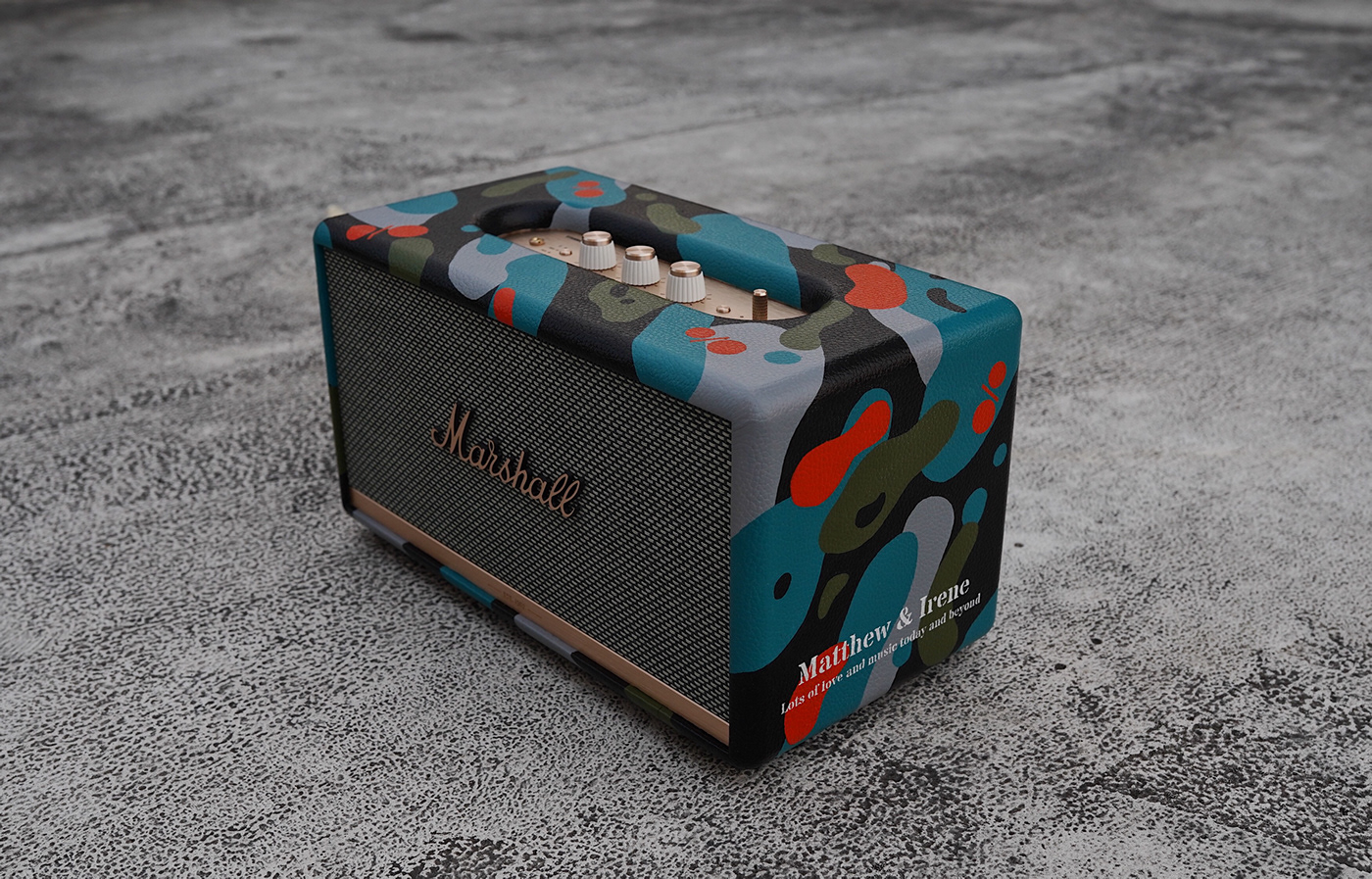 Marshall Stanmore II，sound，3D modeling，