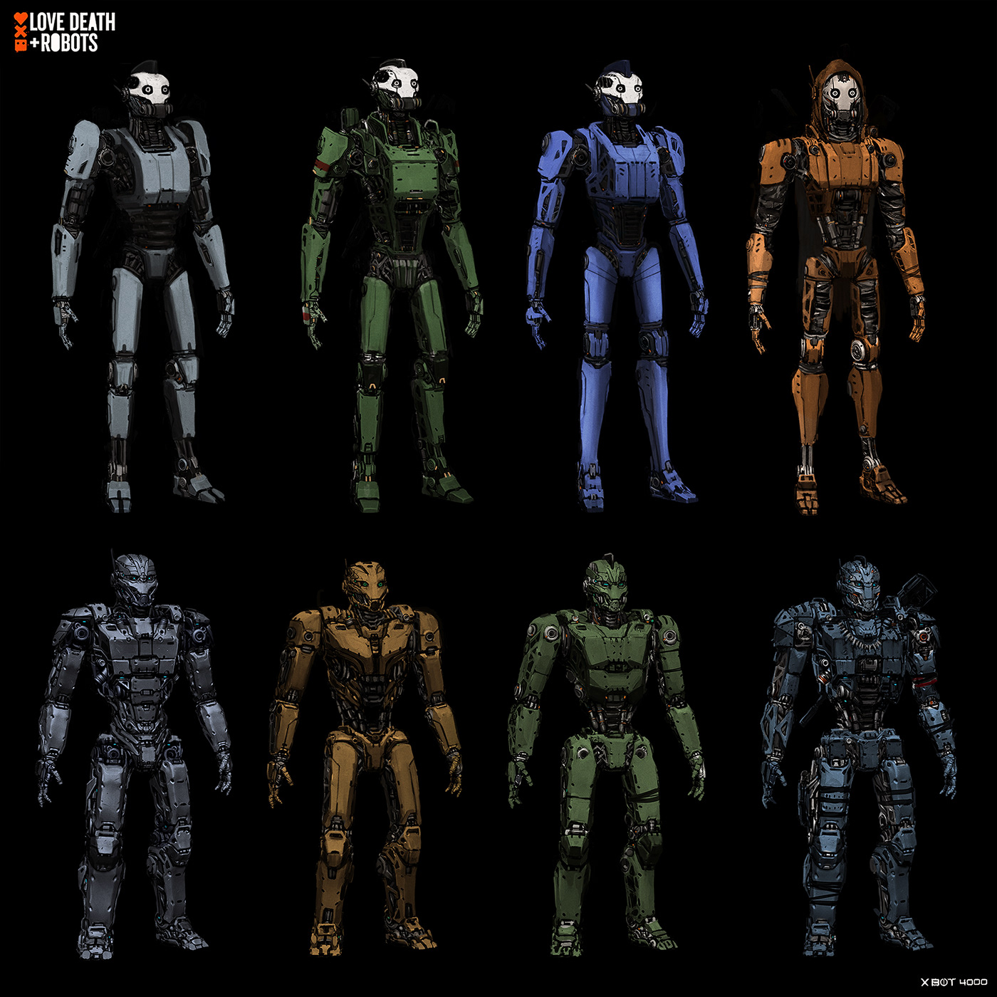 Love Death + Robots，Animation design，3D modeling，
