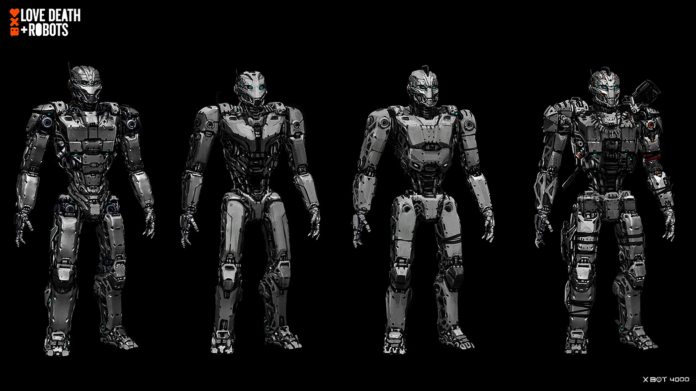Love Death + Robots，Animation design，3D modeling，