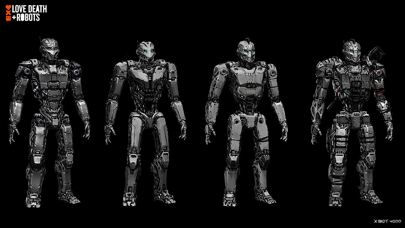 Love Death + Robots，Animation design，3D modeling，
