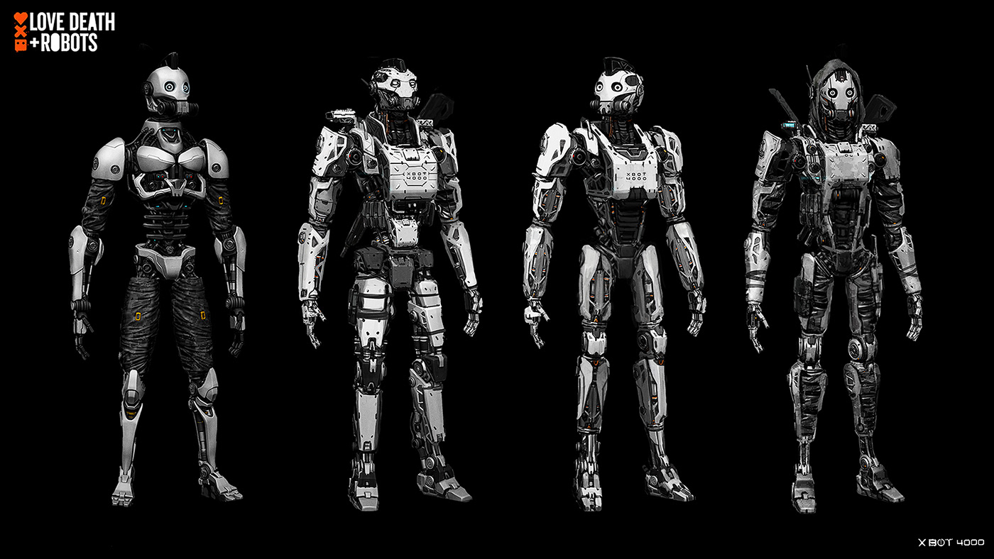 Love Death + Robots，Animation design，3D modeling，