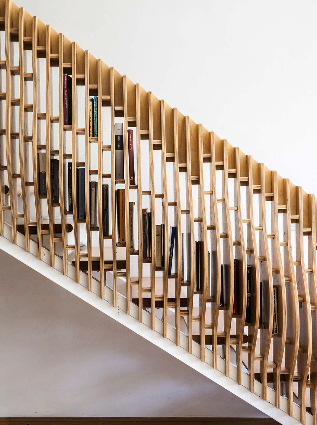 Handrail，bookshelf，furniture design ，Band Rail，