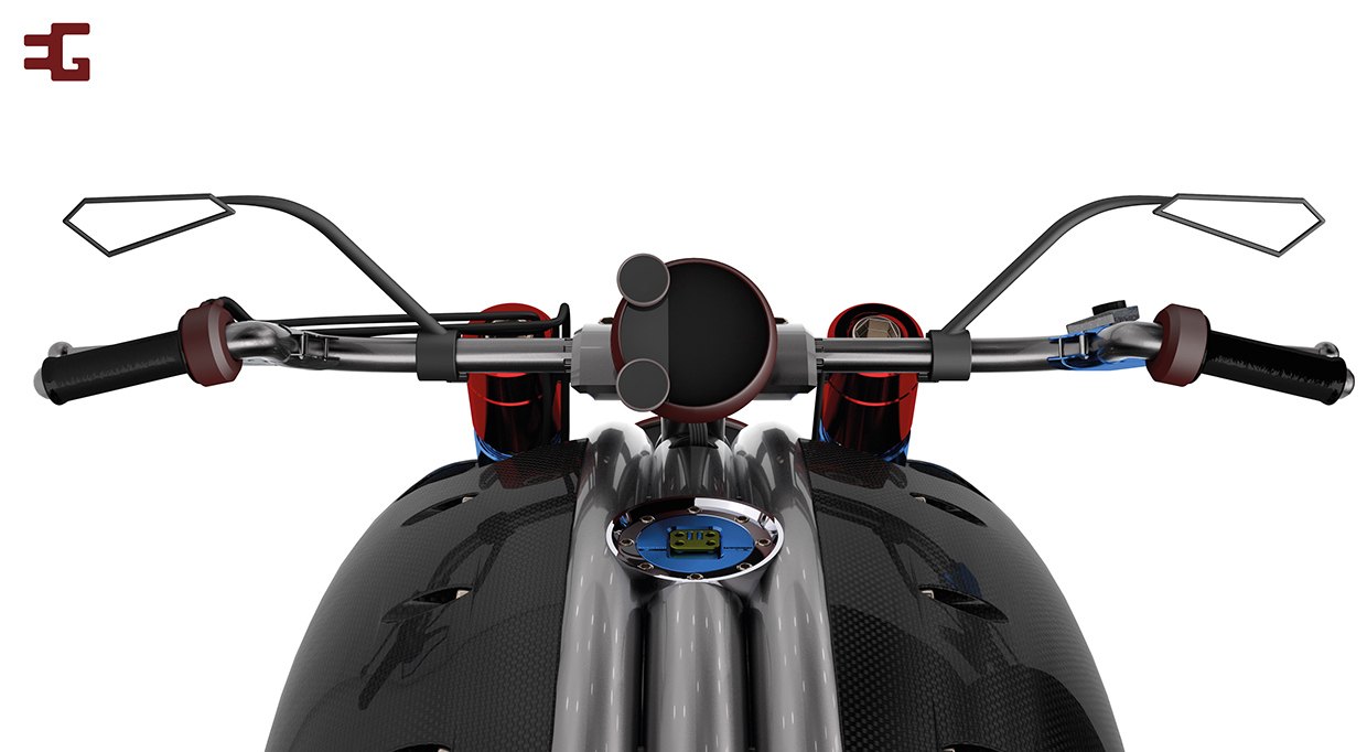 Reprint，industrial design，product design，Automatic design，motorcycle，