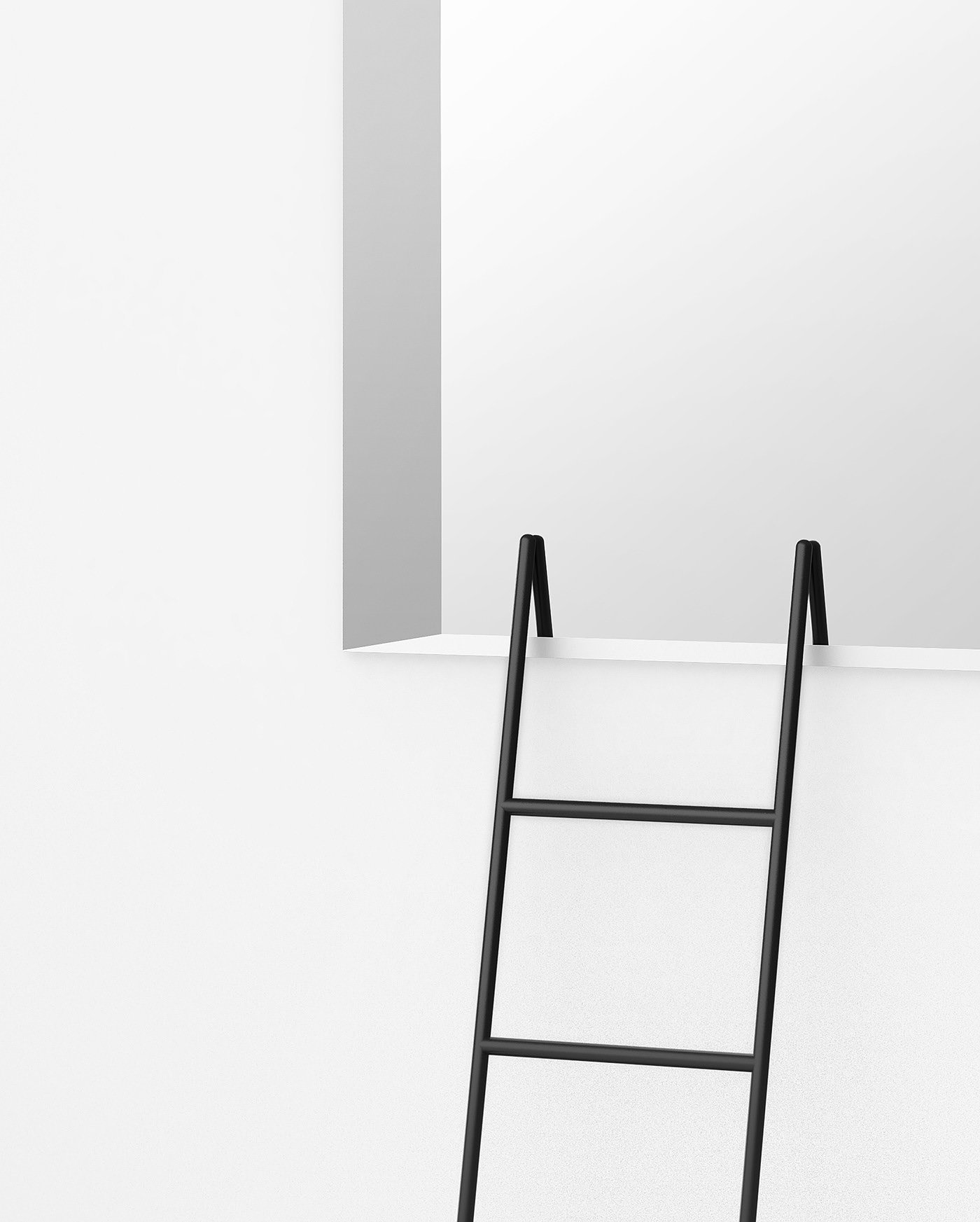 Creative furniture，optics，mirror，Coat rack，MIRROR IMAGE，