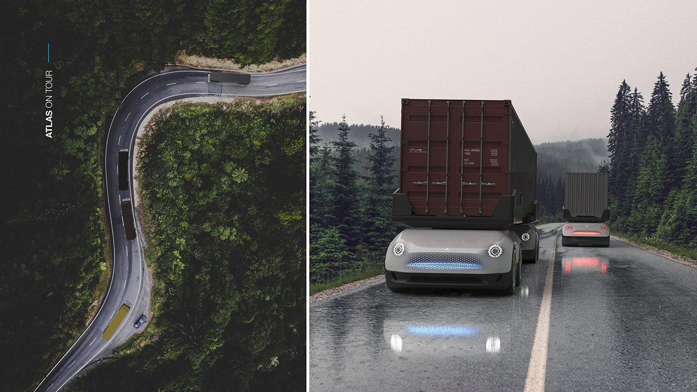atlas，Automatic truck，Driverless，intelligence，