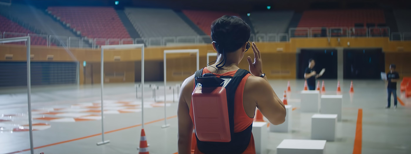 marathon，blind，wearable devices ，Ergonomics，vest，