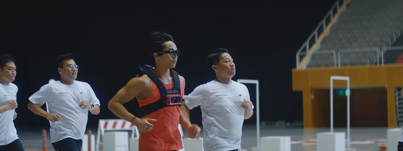 marathon，blind，wearable devices ，Ergonomics，vest，