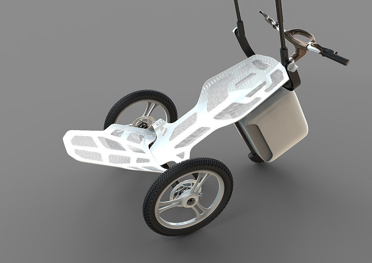 vehicle，Bicycle，multi-function，fold，assemble，removable，red dot，