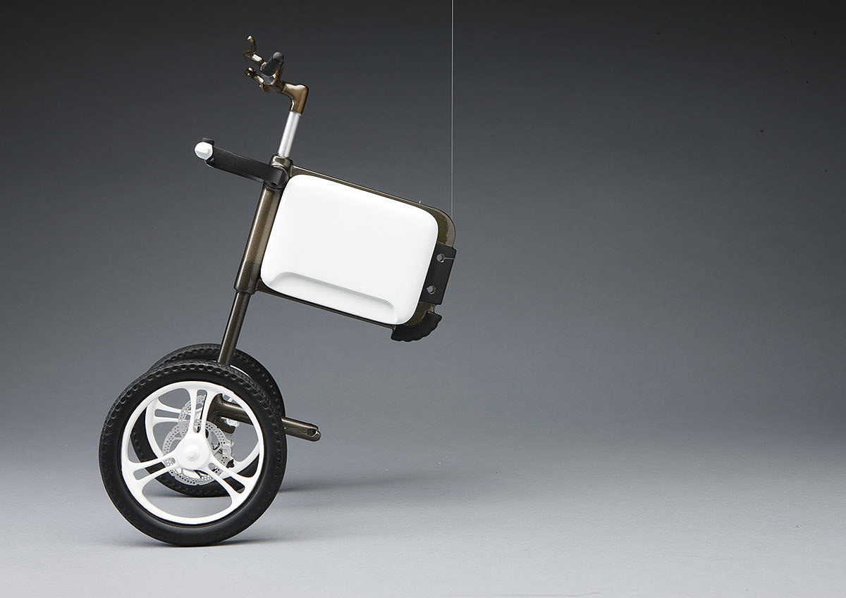 vehicle，Bicycle，multi-function，fold，assemble，removable，red dot，