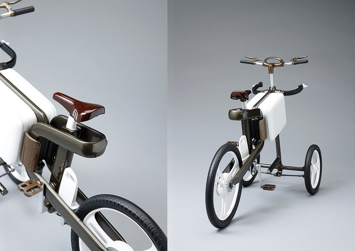 vehicle，Bicycle，multi-function，fold，assemble，removable，red dot，