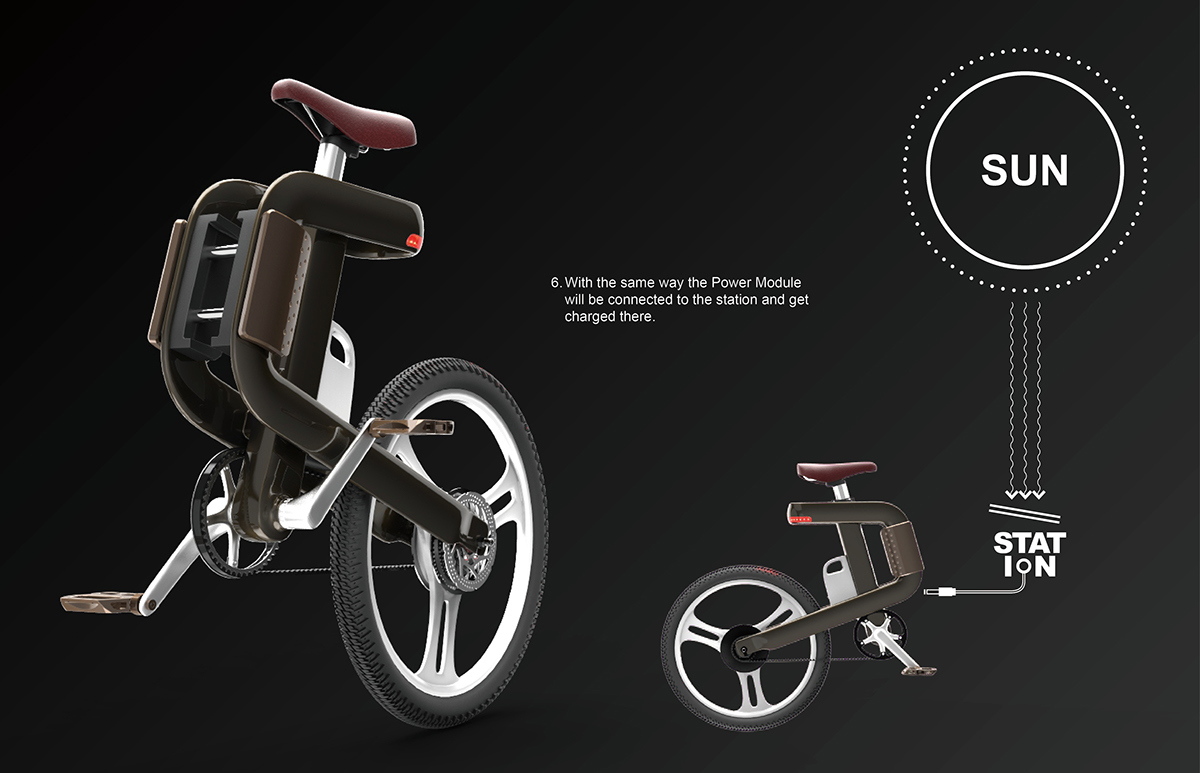 vehicle，Bicycle，multi-function，fold，assemble，removable，red dot，