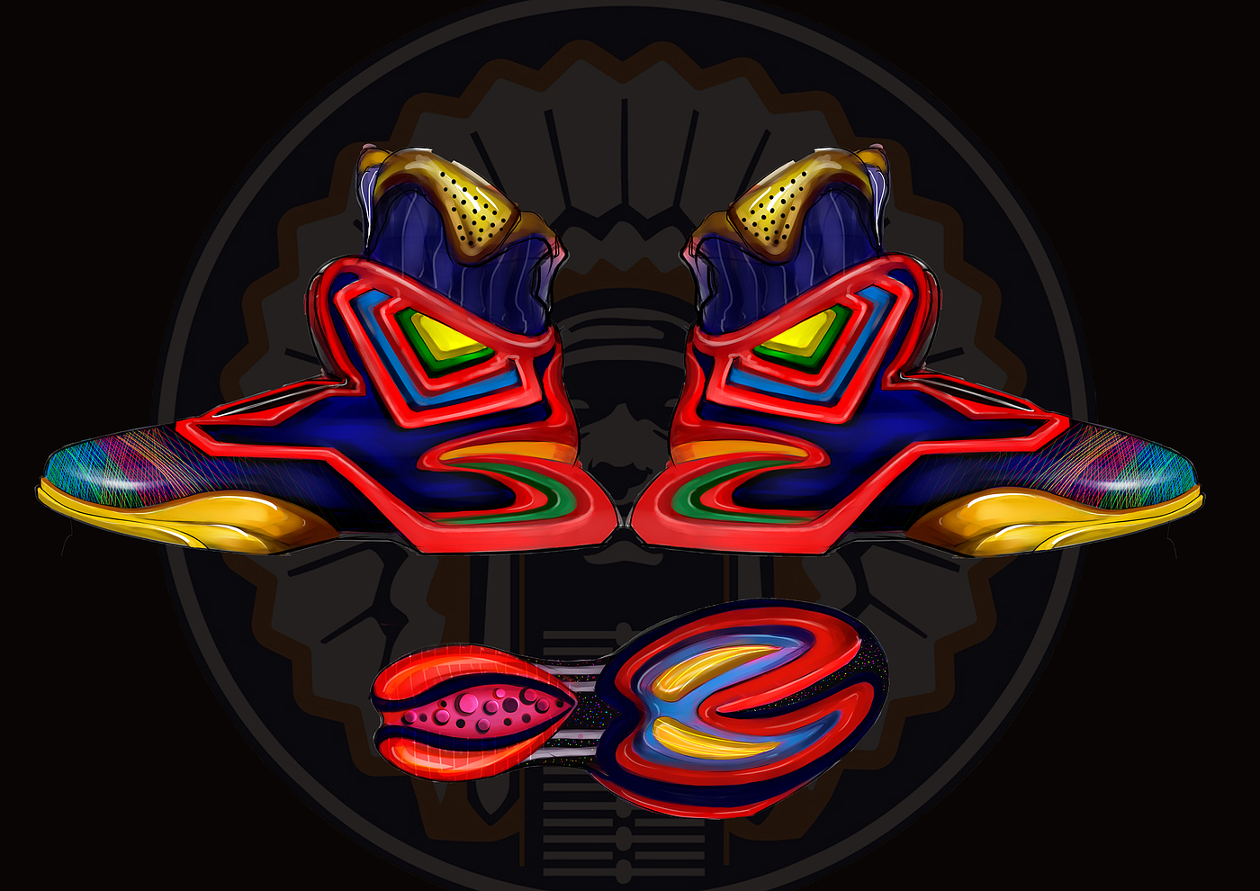 Design，product，motion，gym shoes，