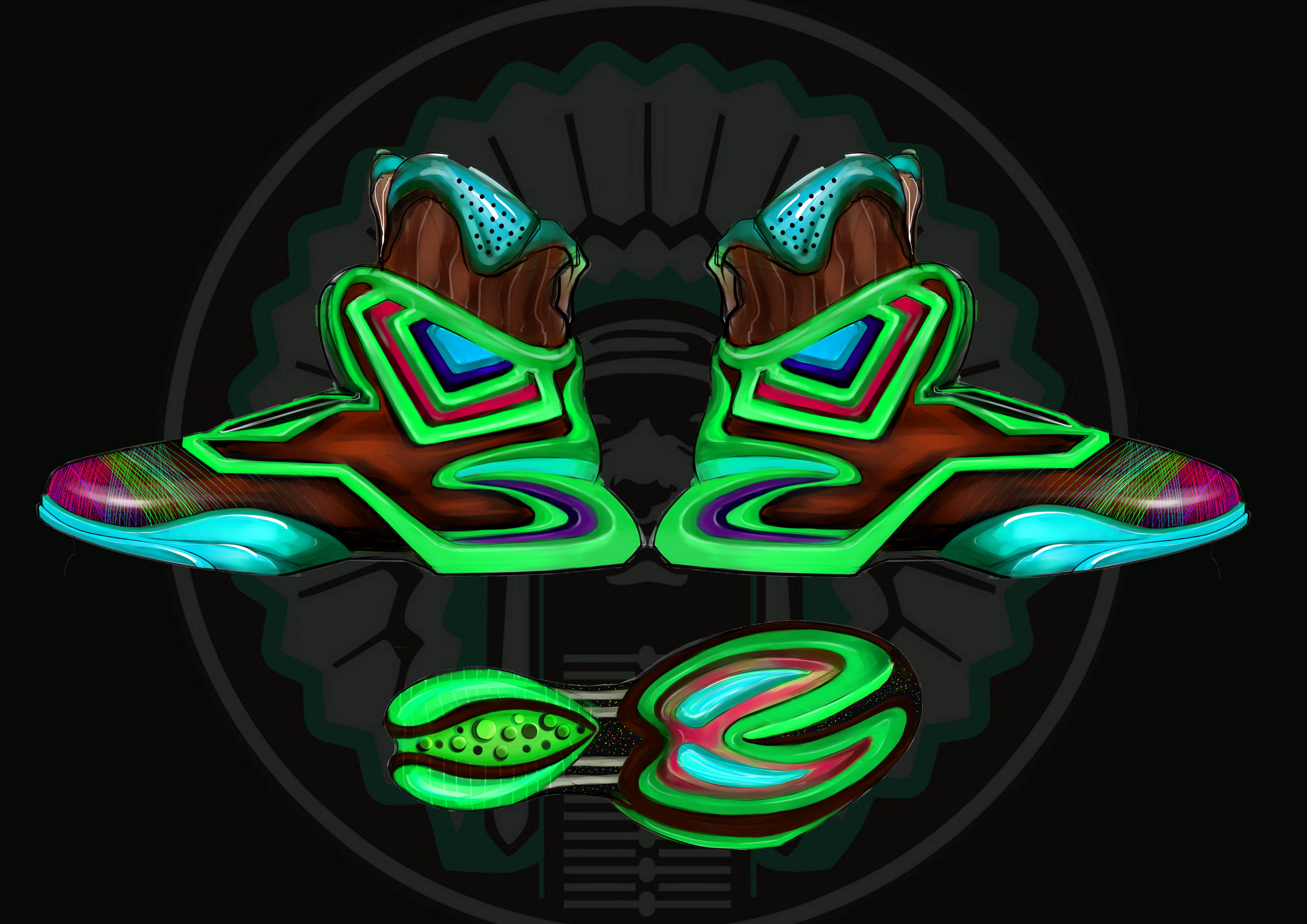 Design，product，motion，gym shoes，