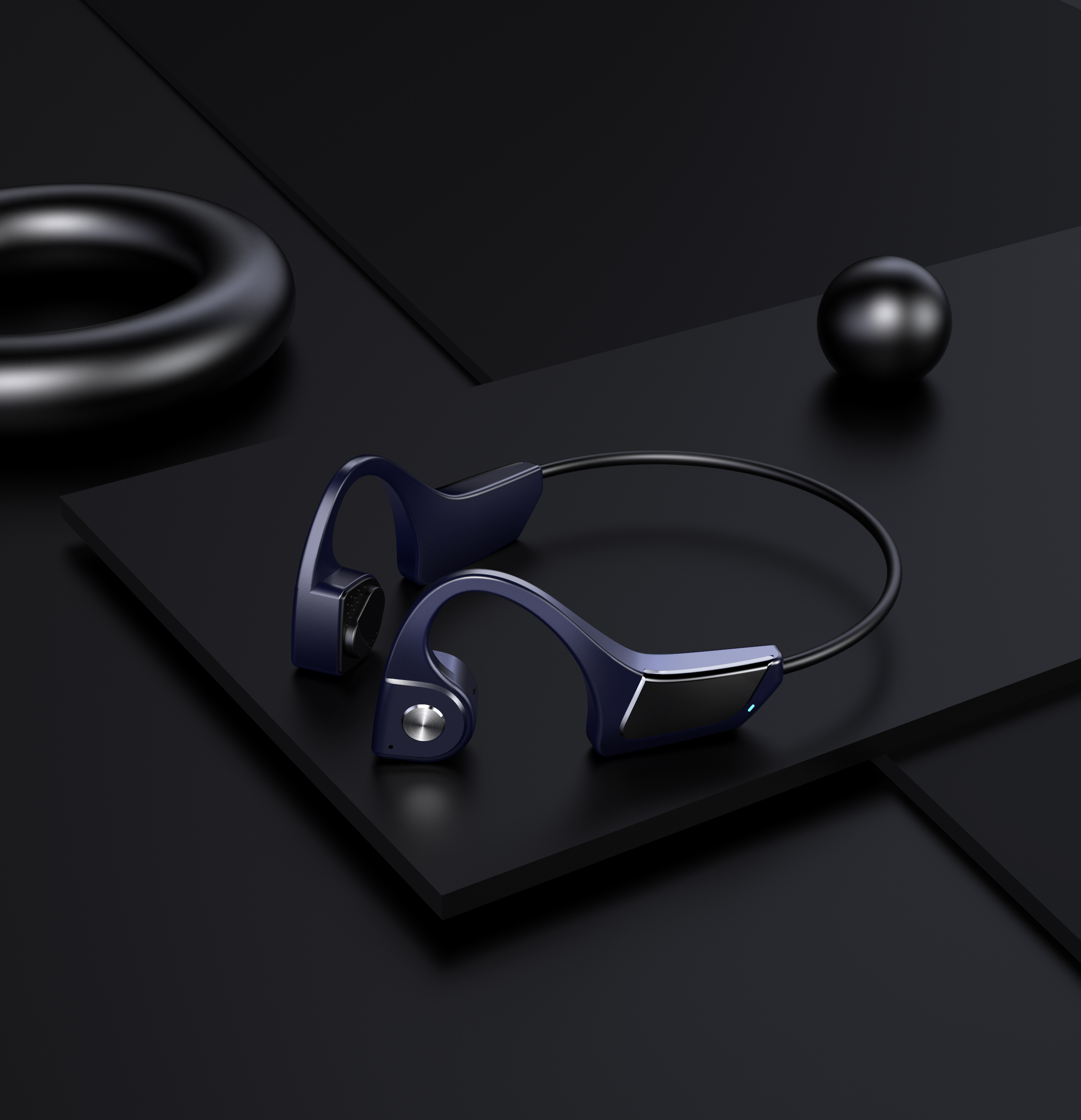 Headphone rendering，industrial design，product design，3C products，