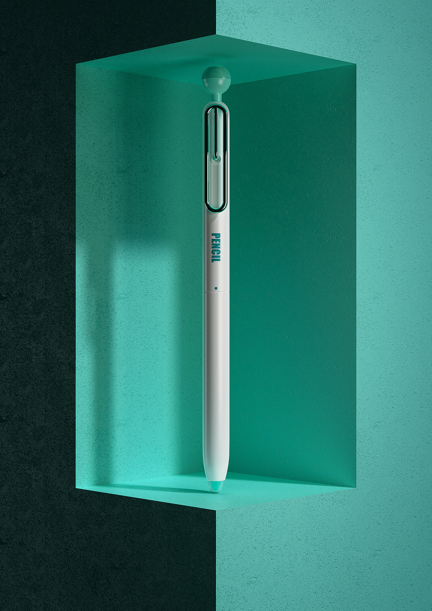 industrial design，Product modeling design，Stationery design，Neutral pen design，Simple design，