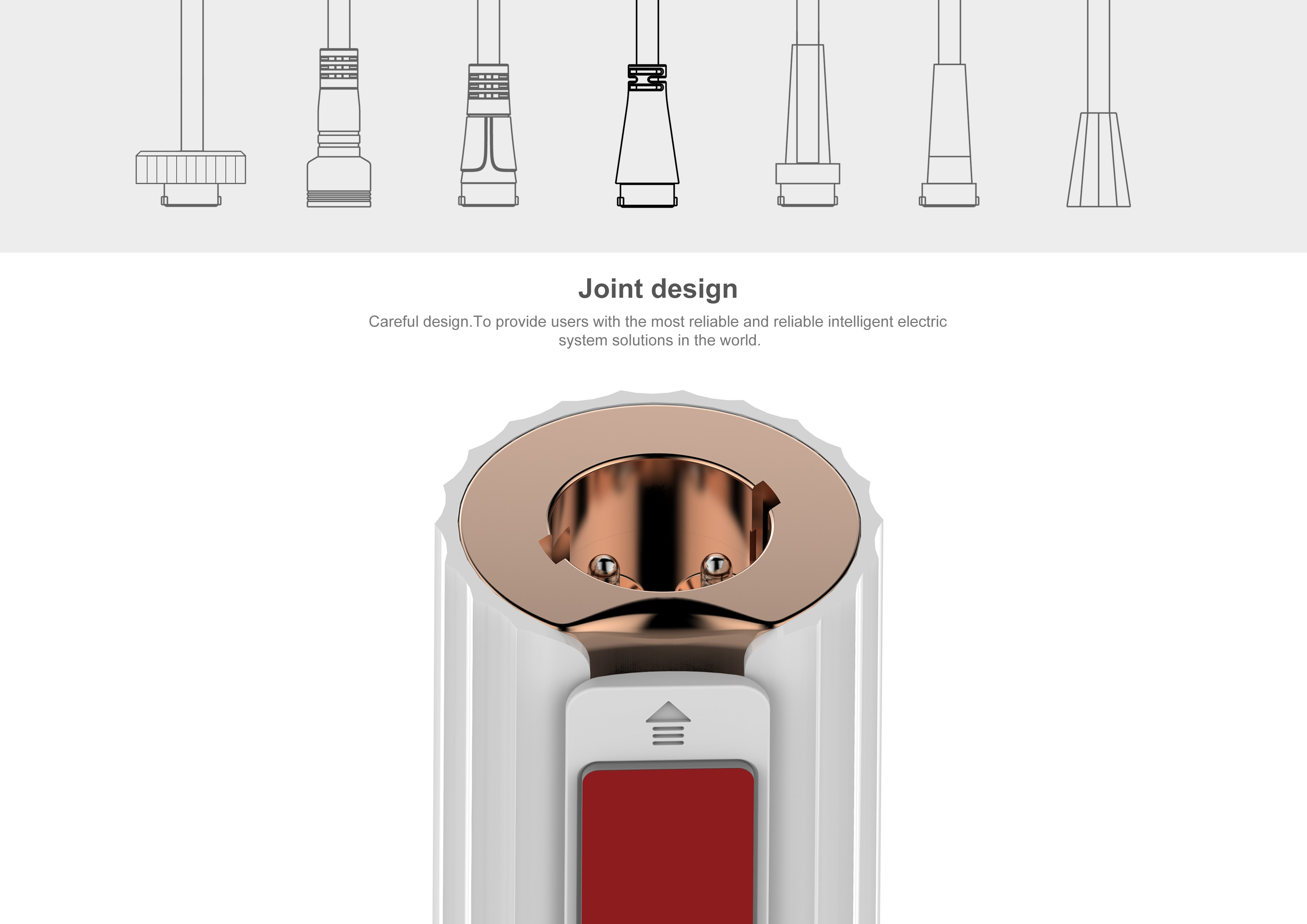 Lithium battery charging rod，