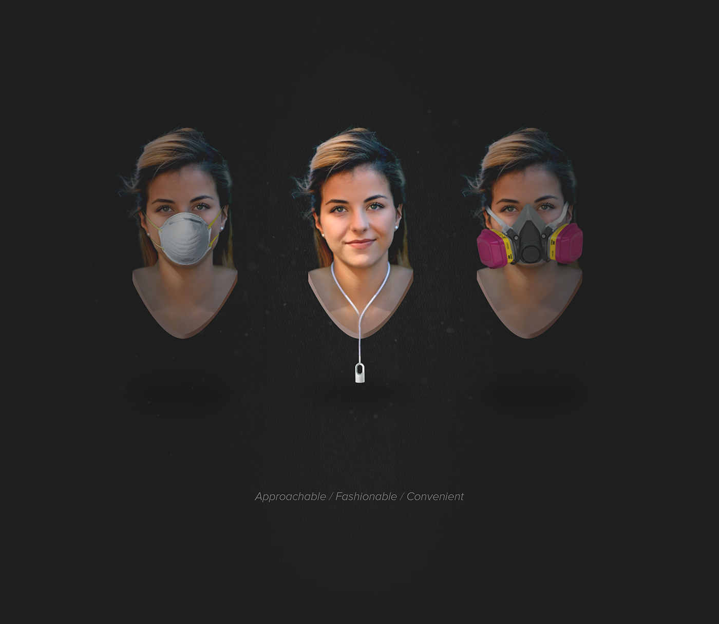 respirator，smog，Wear，Portable，Small，