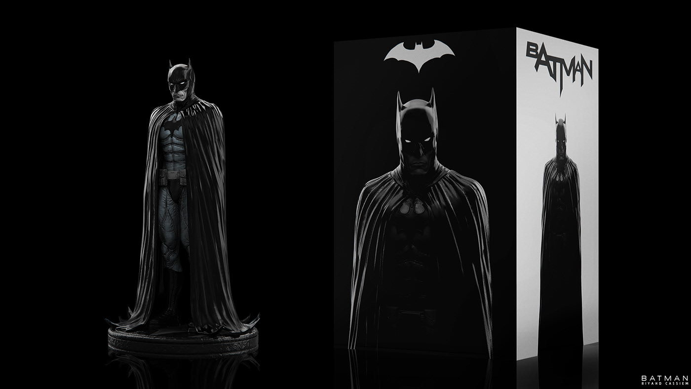 Garage Kit，Batman，Sculpture，