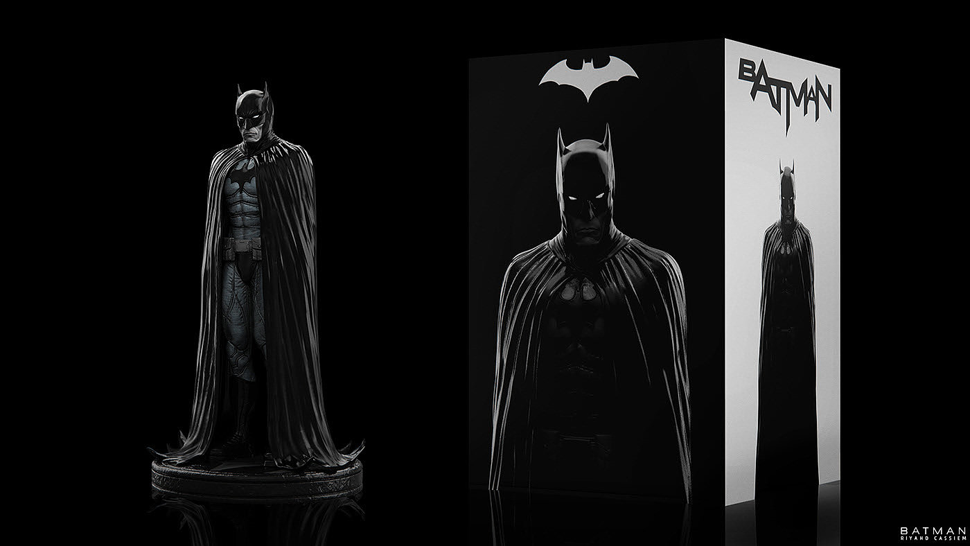Garage Kit，Batman，Sculpture，