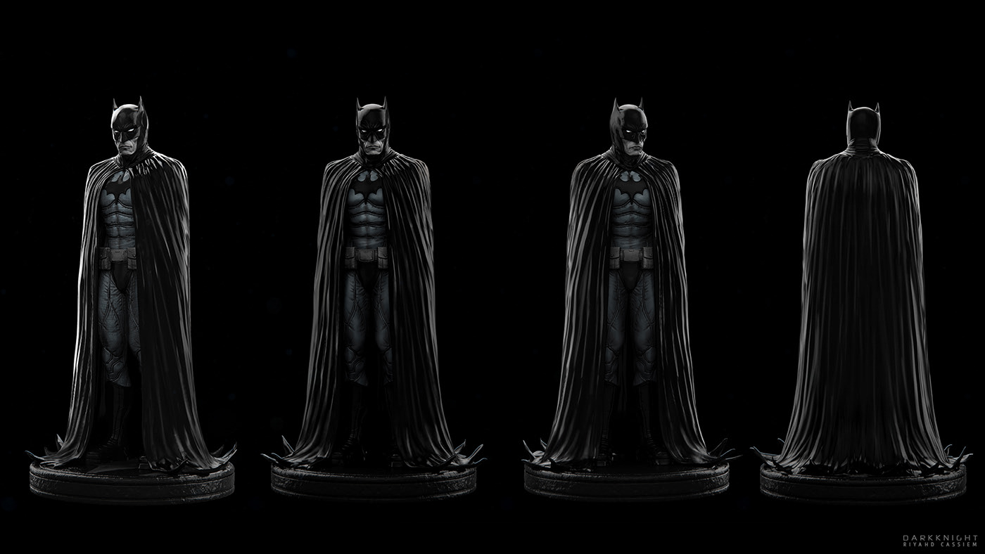 Garage Kit，Batman，Sculpture，