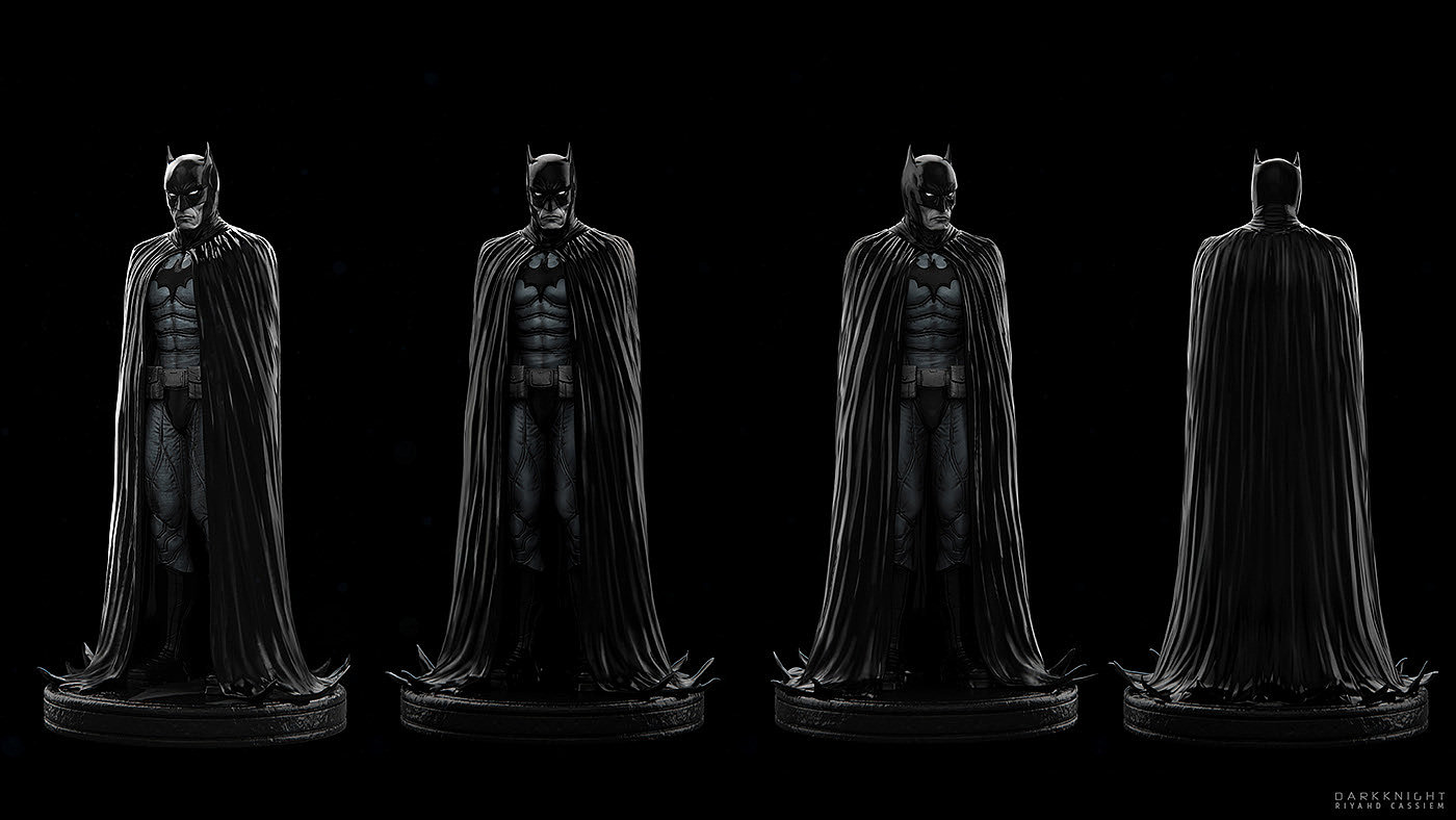 Garage Kit，Batman，Sculpture，