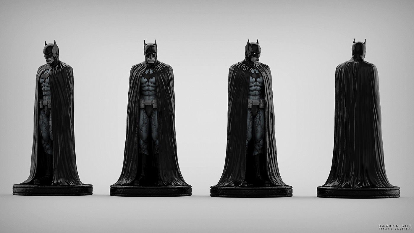 Garage Kit，Batman，Sculpture，