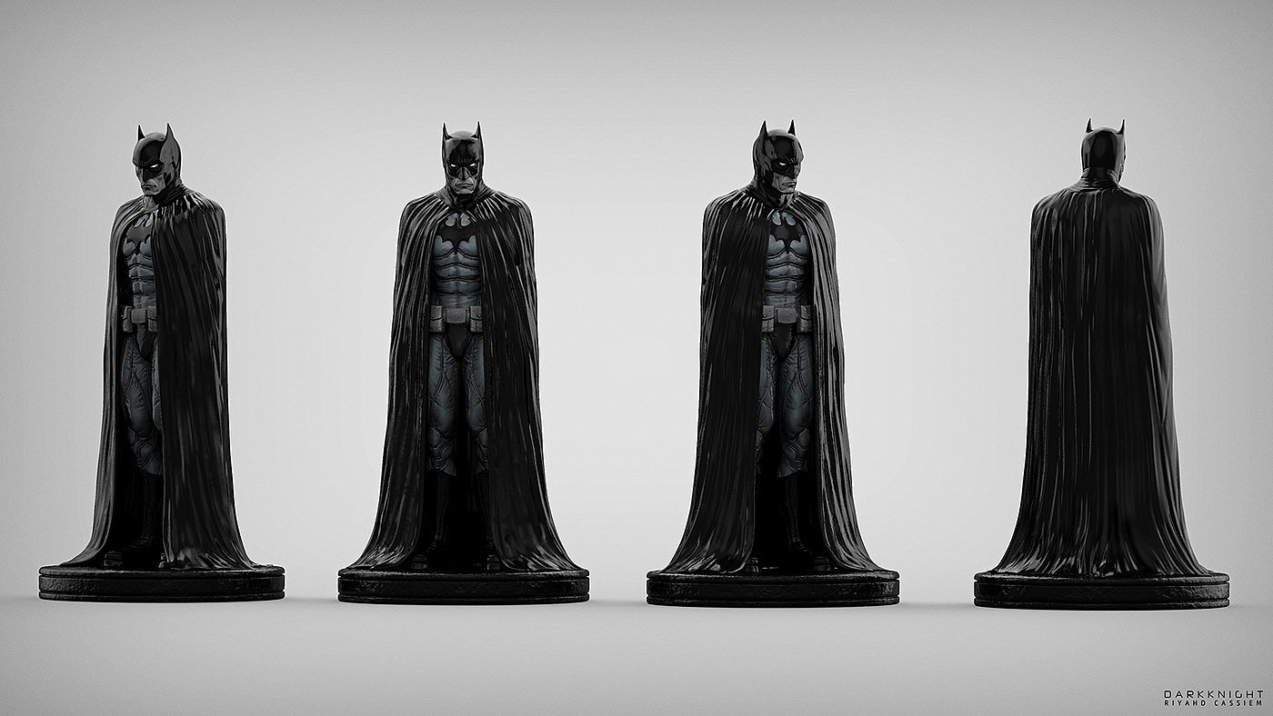 手办，蝙蝠侠，雕塑，