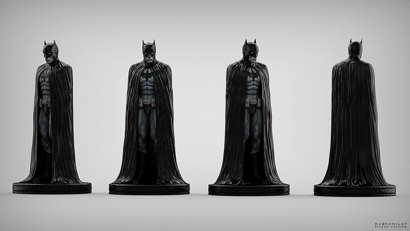 Garage Kit，Batman，Sculpture，