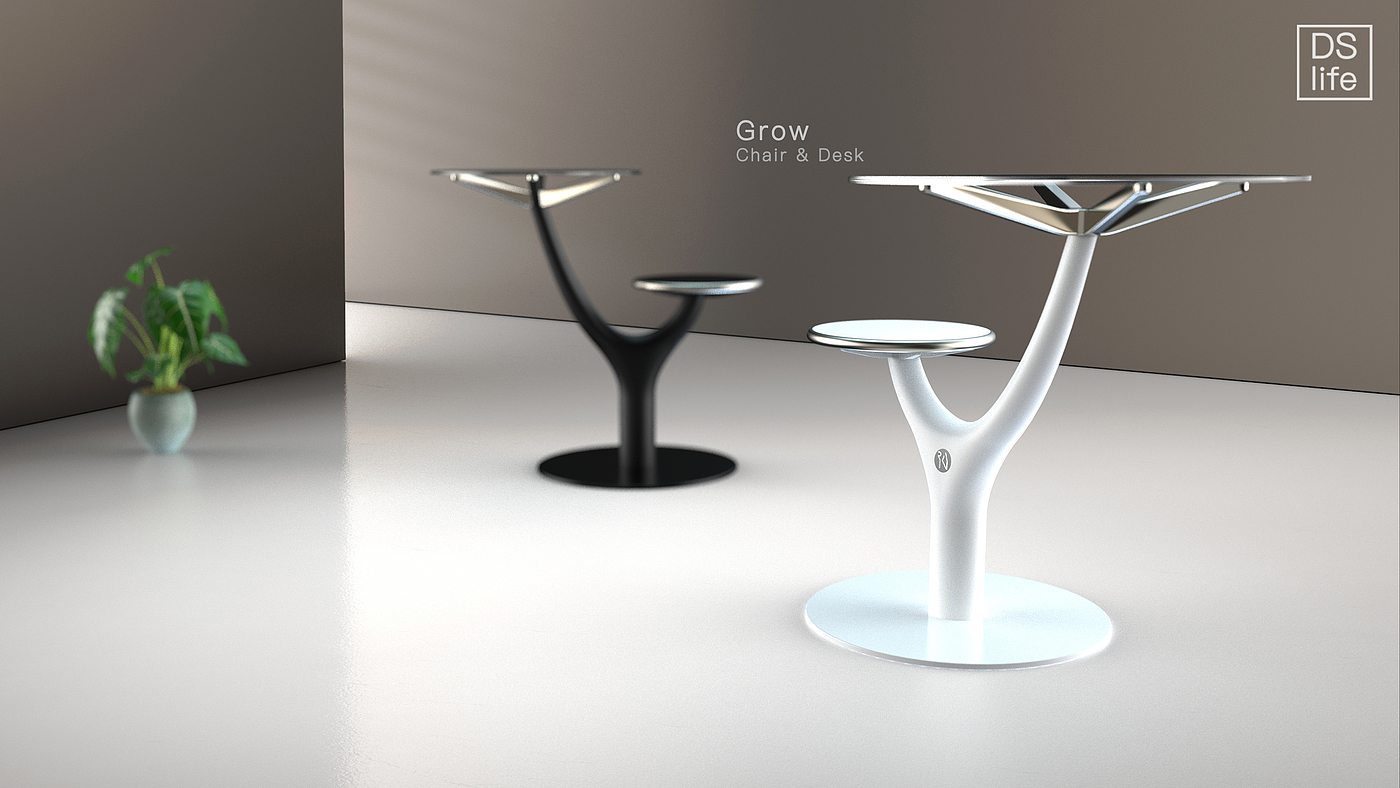 branch，product design，industrial design，originality，furniture design ，Home design，chair，Table，