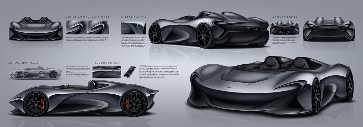automobile，Speedster，McLaren，