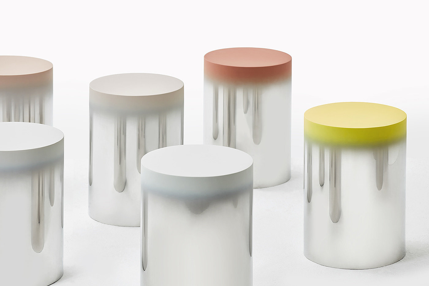 Dokkaebi，Dokkaebi Stool，不锈钢，艺术，树林，凳子，jiyoun kim，座椅，