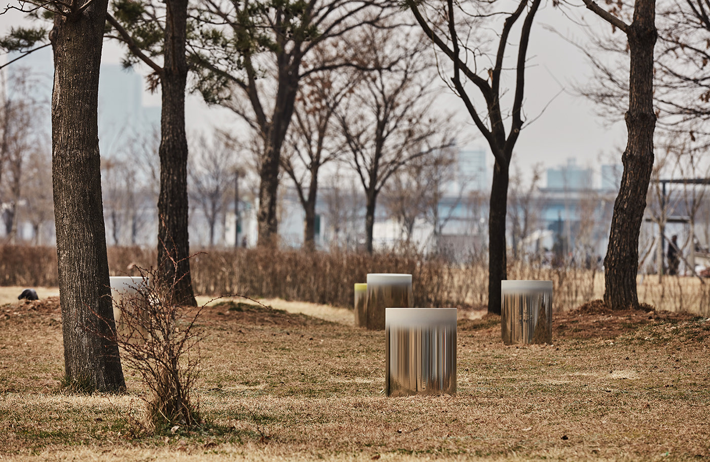 Dokkaebi，Dokkaebi Stool，stainless steel，Art，woods，stool，jiyoun kim，chair，