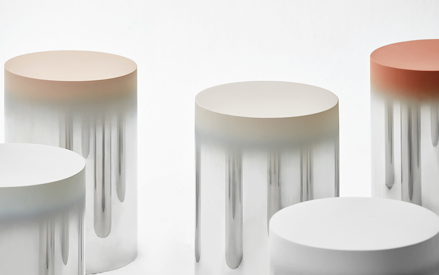 Dokkaebi，Dokkaebi Stool，不锈钢，艺术，树林，凳子，jiyoun kim，座椅，