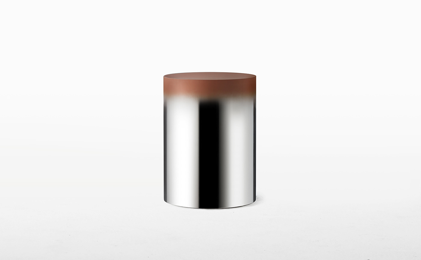 Dokkaebi，Dokkaebi Stool，stainless steel，Art，woods，stool，jiyoun kim，chair，