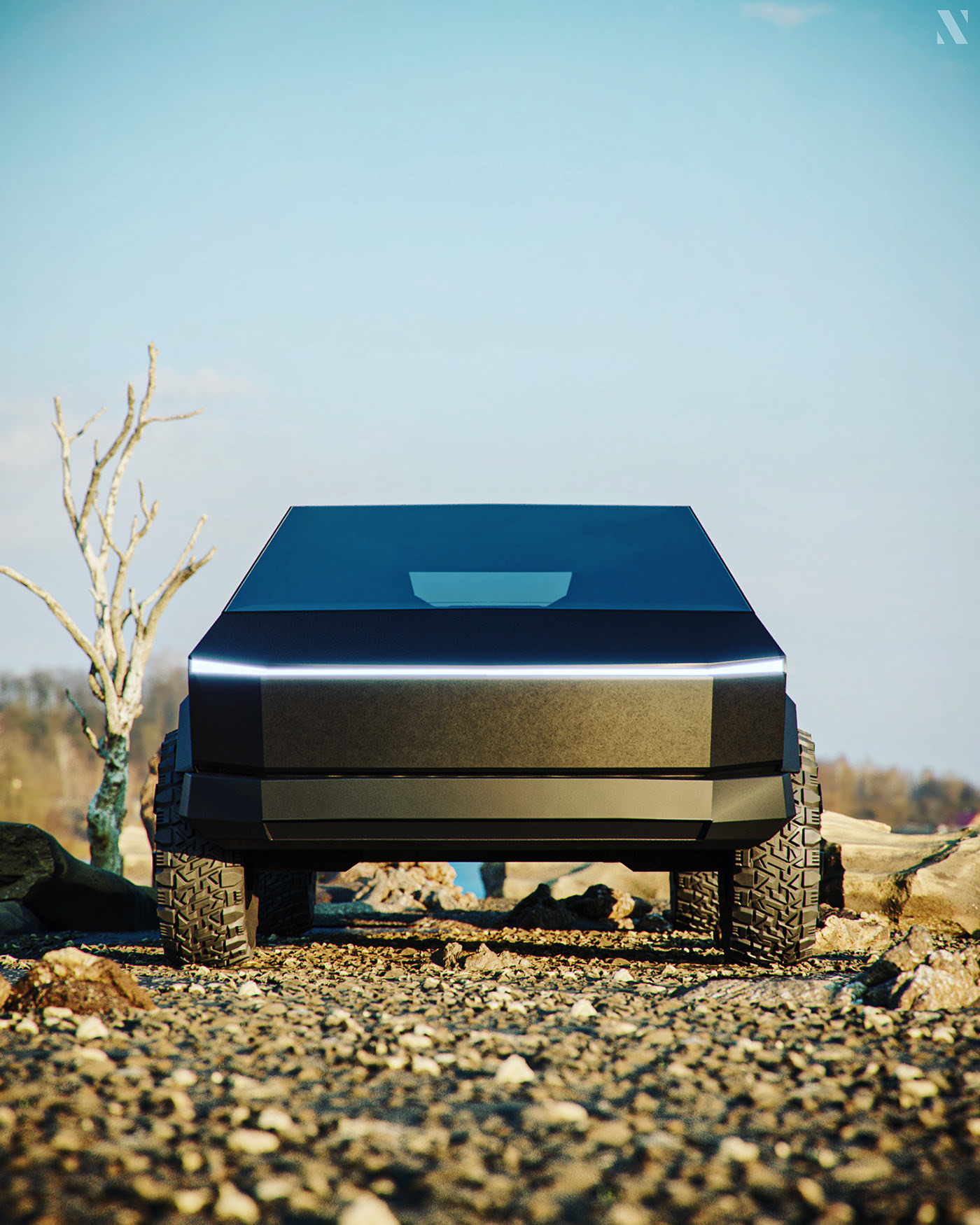 Electric，automobile，Other Organiser，cgi，CYBERTRUCK TESLA，Tesla，Metal，