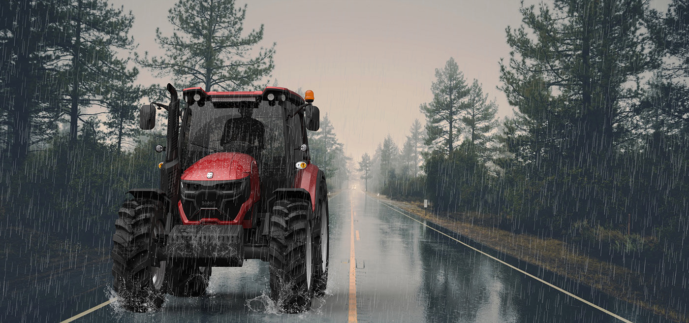 Basque，gules，Tractor，